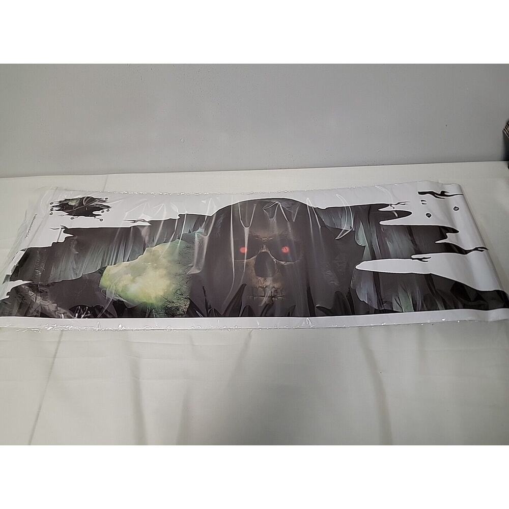 Halloween Wall Decals Stickers Various Designs 2 Sheets OPENED PACKAGE